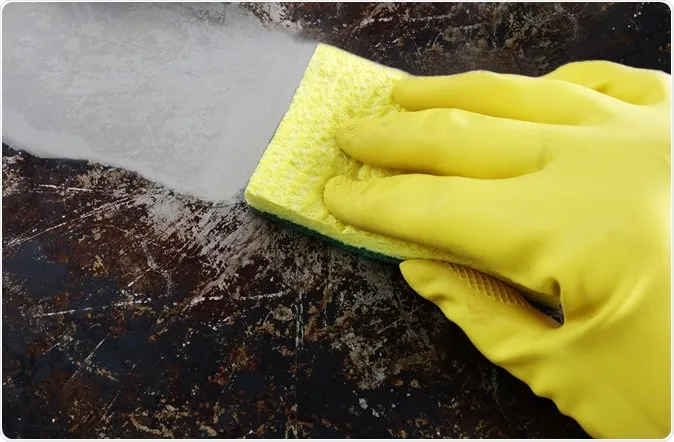  Not Changing or Sanitizing Your Kitchen Sponge Frequently Enough